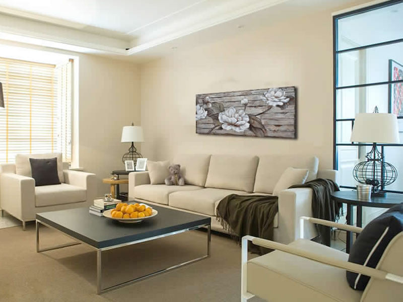 Magnolia Wall Art Flower Oil Painting