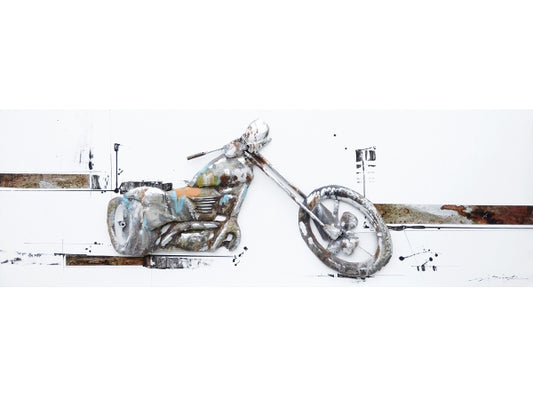 Motorcycle Metal Art